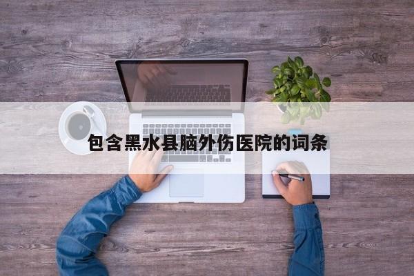 包含黑水县脑外伤医院的词条